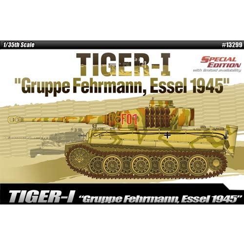 1/35 TIGER-1 Gruppe Fehrmann Essel1945(한정)