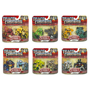 TRANSFORMERS 2 Robot Heroes Value Pack