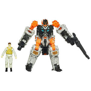 Transformers Dark of the Moon Mechtech Human Alliance Action Figure - Major Tungsten and Thunderhead